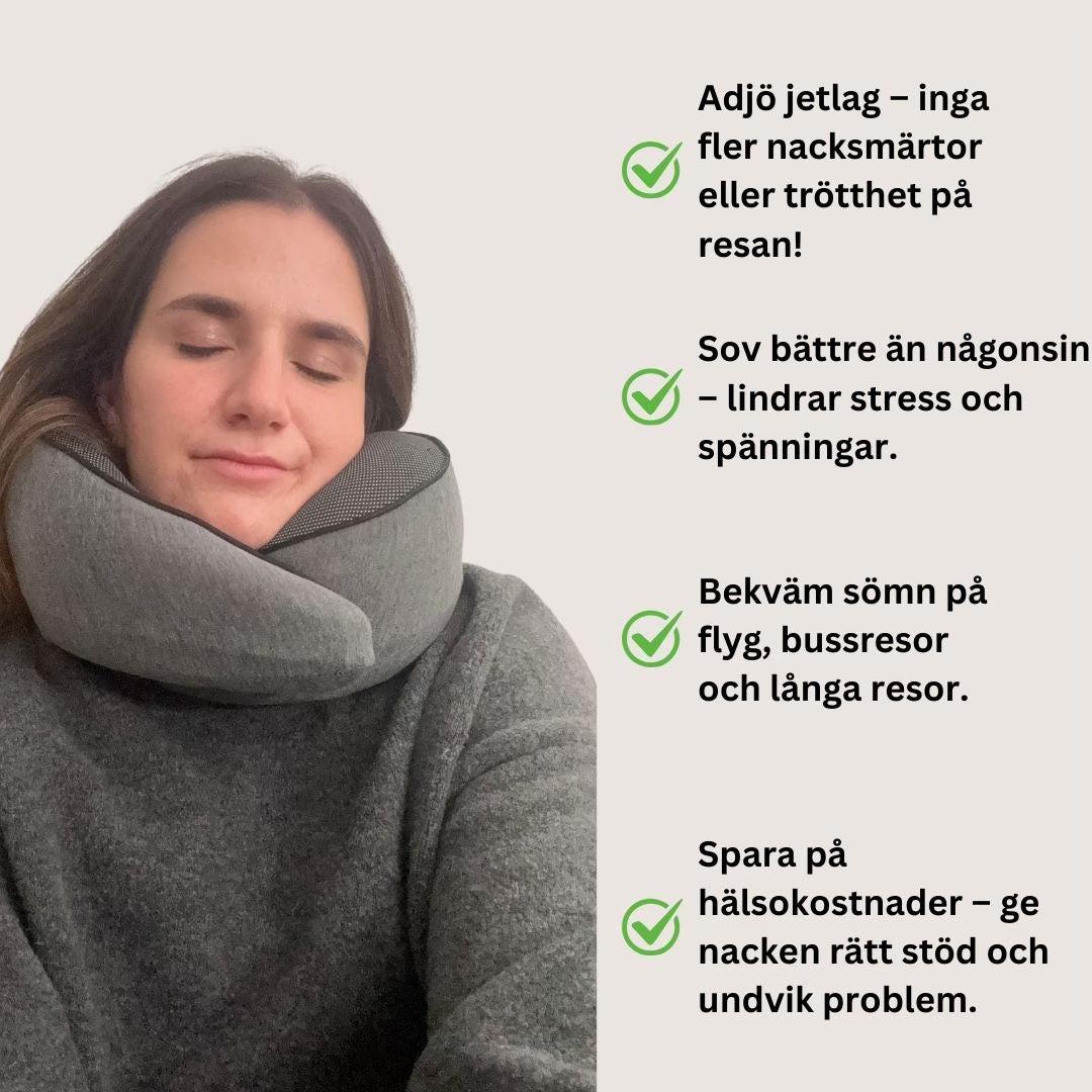 Fjällvänner nackkudde